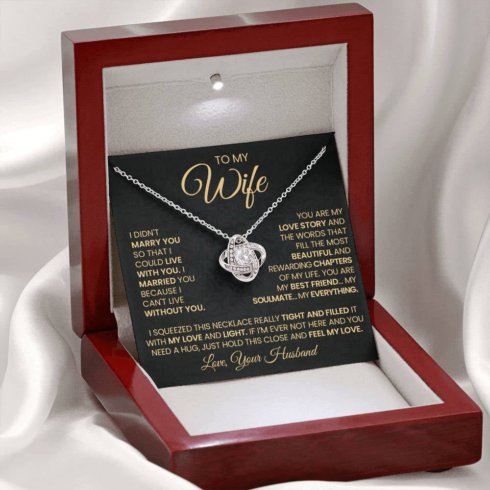 Collar Dorado de Amor "Tú Eres Mi Historia de Amor"