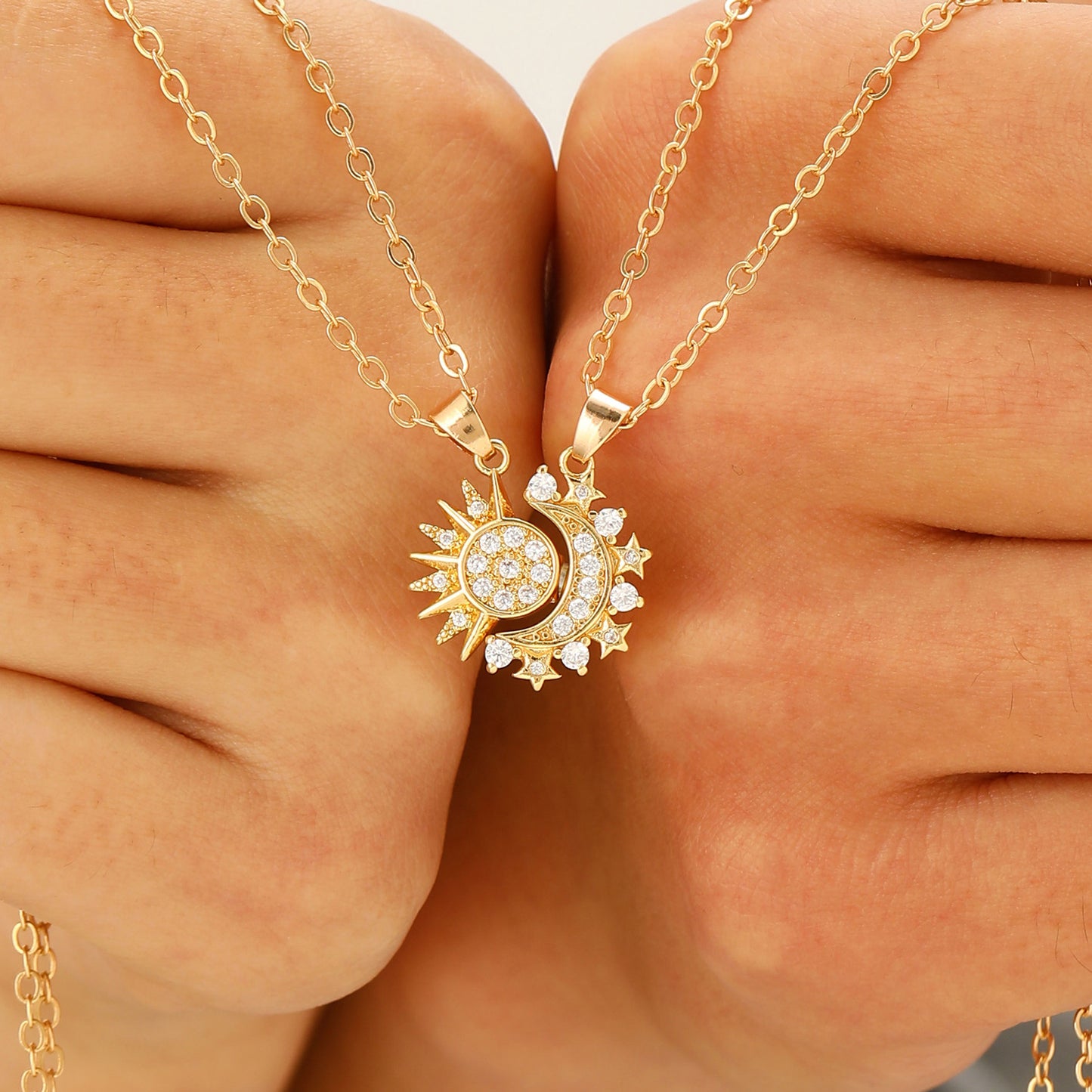 Collares de Pareja Sol y Luna