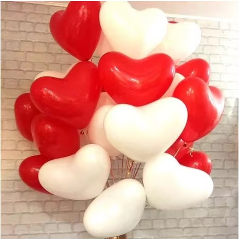 Globos de Corazones 20Pcs