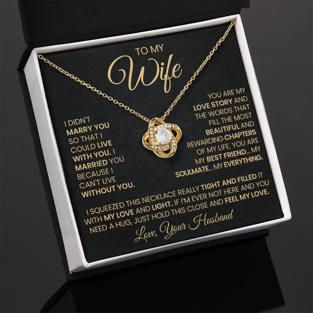 Collar Dorado de Amor "Tú Eres Mi Historia de Amor"