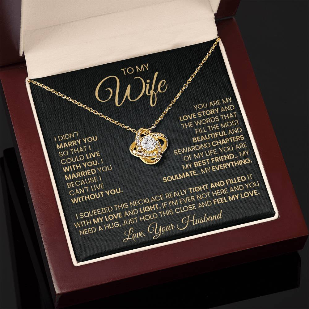 Collar Dorado de Amor "Tú Eres Mi Historia de Amor"