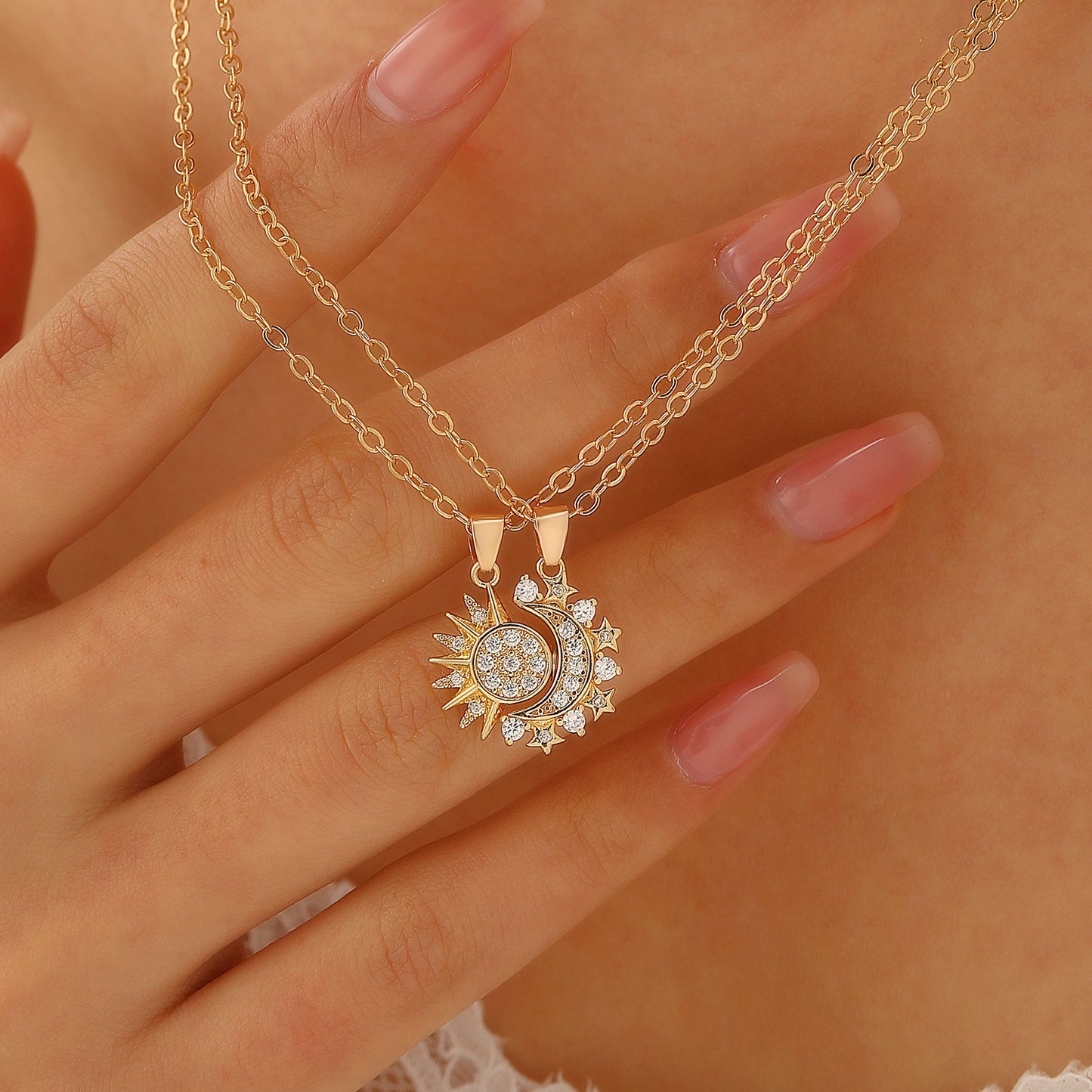 Collares de Pareja Sol y Luna