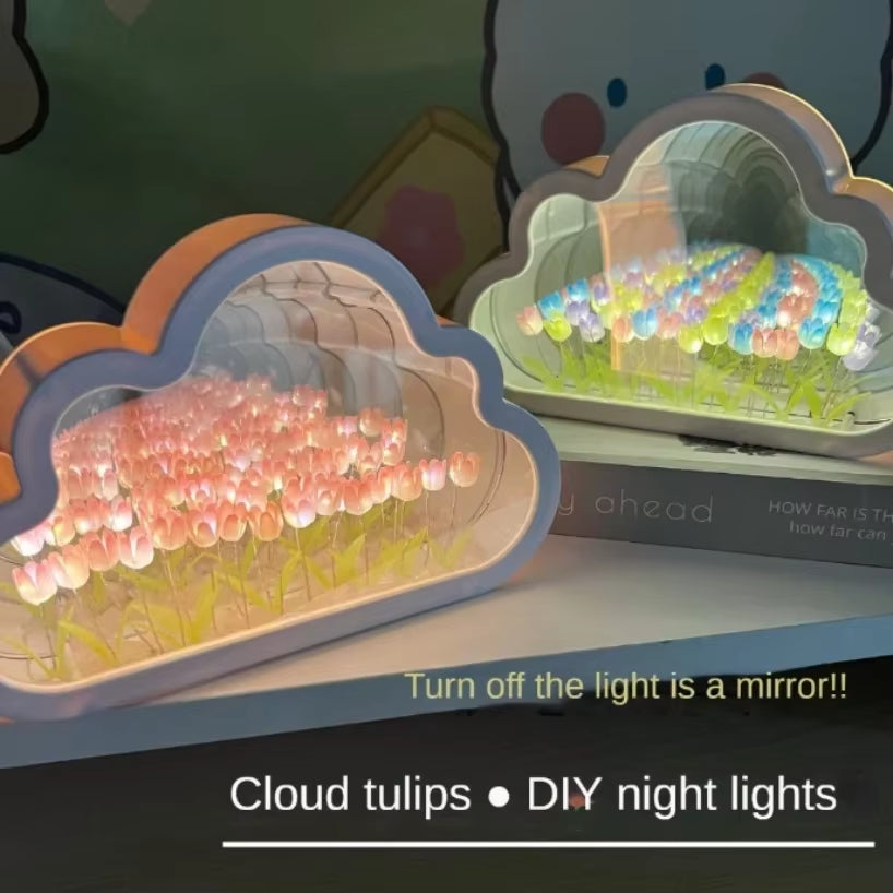Lámpara Nube Tulipanes Infinitos