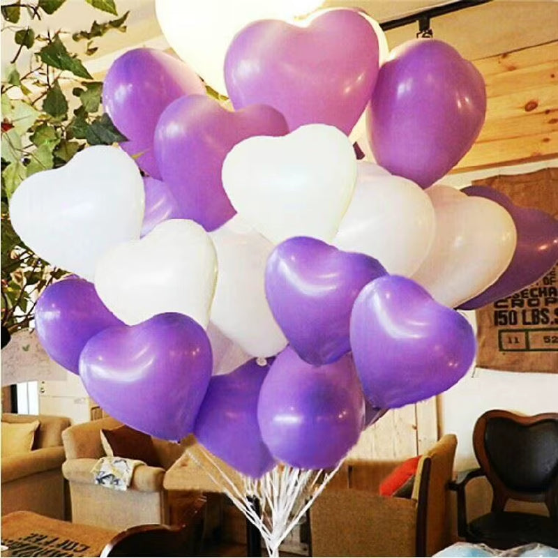 Globos de Corazones 20Pcs