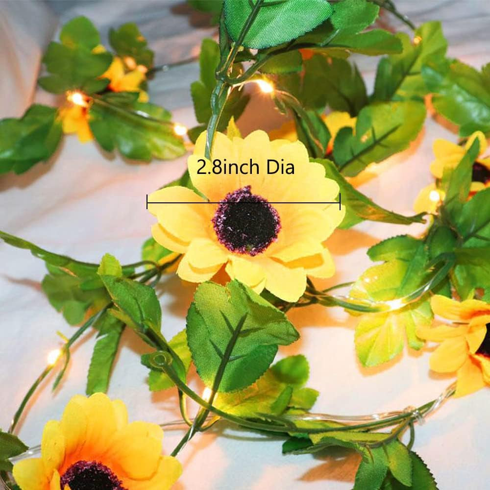 20 LED Luces Girasol