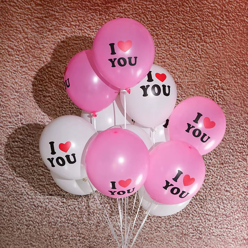 Globos de Corazones 20Pcs