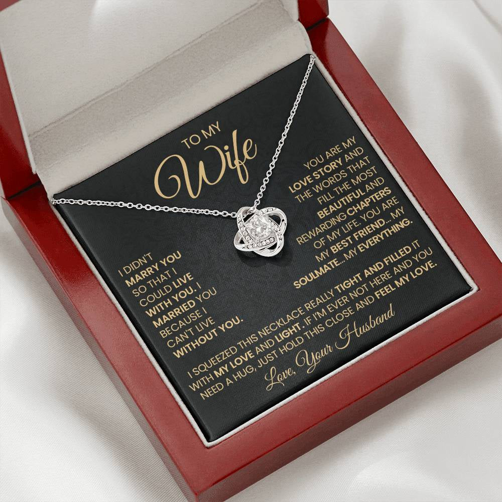 Collar Dorado de Amor "Tú Eres Mi Historia de Amor"