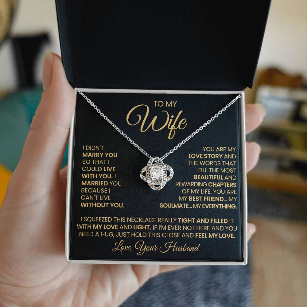 Collar Dorado de Amor "Tú Eres Mi Historia de Amor"
