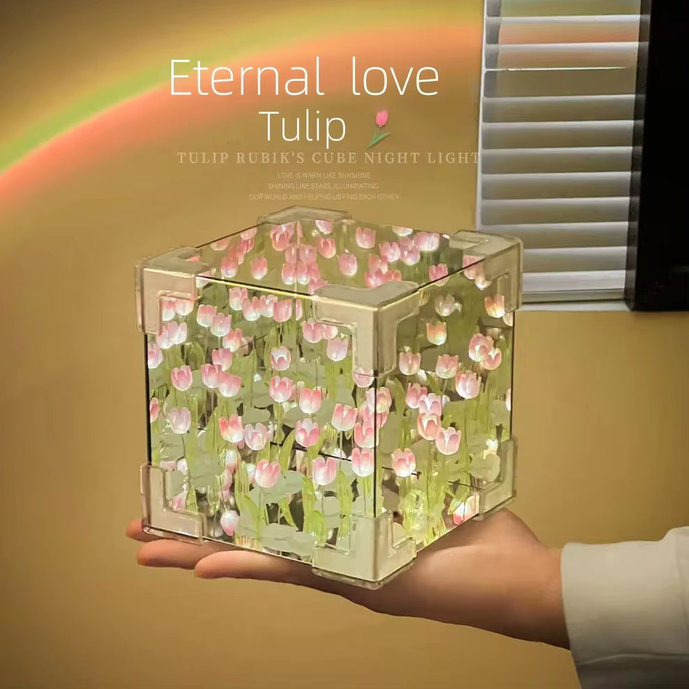 Tulipanes Infinitos Lampara