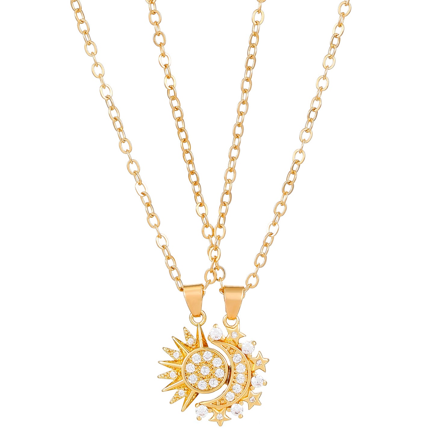 Collares de Pareja Sol y Luna