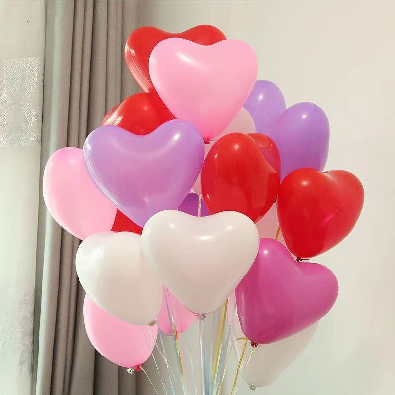 Globos de Corazones 20Pcs