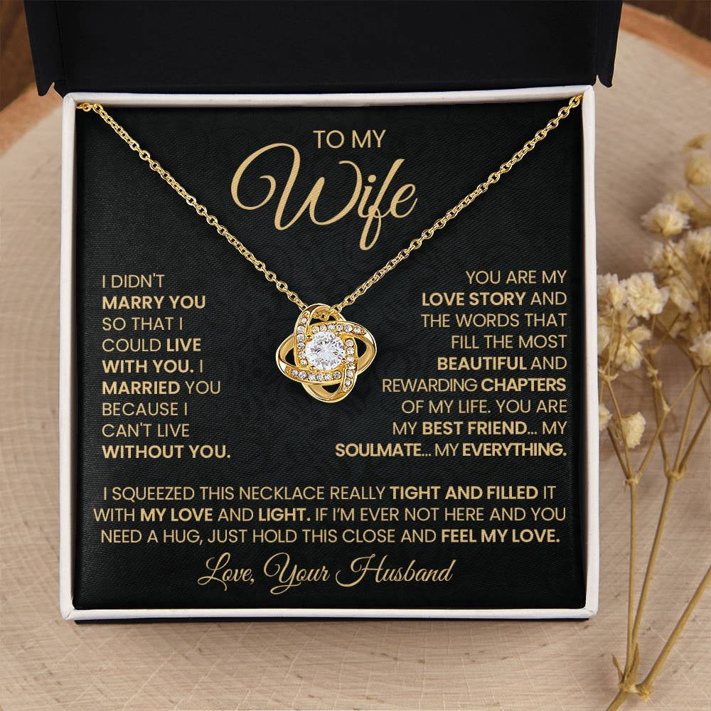 Collar Dorado de Amor "Tú Eres Mi Historia de Amor"