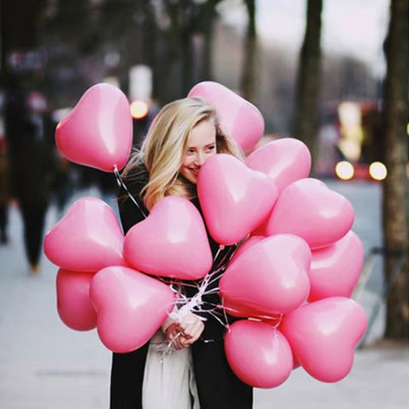 Globos de Corazones 20Pcs