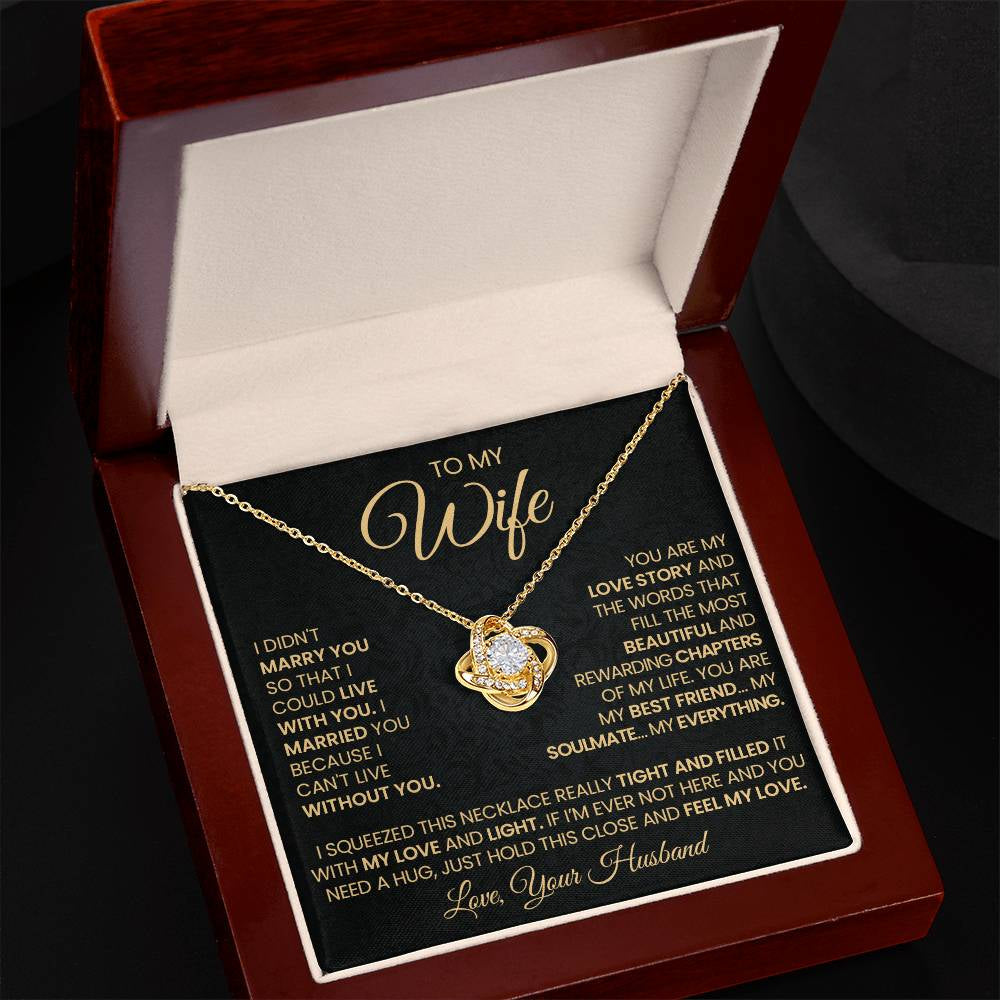 Collar Dorado de Amor "Tú Eres Mi Historia de Amor"
