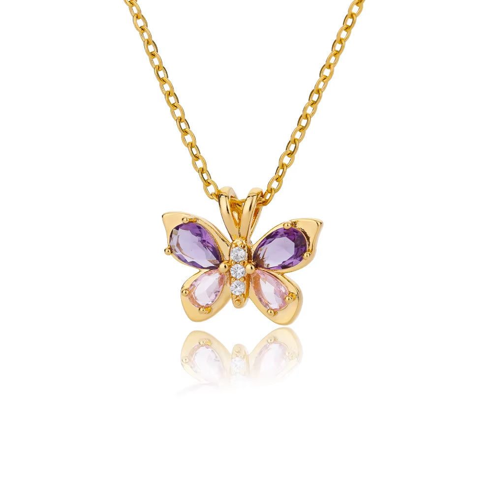 Collar Mariposa de Oro