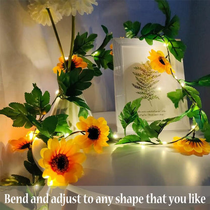 20 LED Luces Girasol