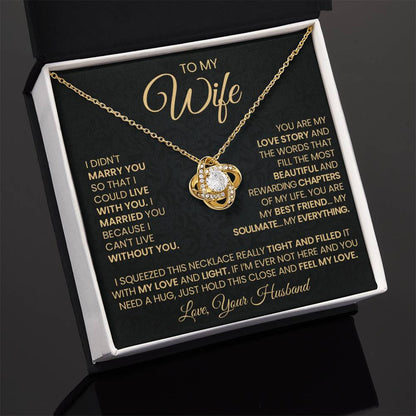 Collar Dorado de Amor "Tú Eres Mi Historia de Amor"