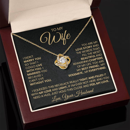 Collar Dorado de Amor "Tú Eres Mi Historia de Amor"