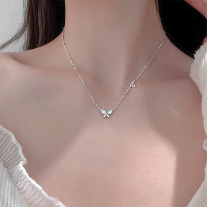 Collar Mariposa / Plata / Oro