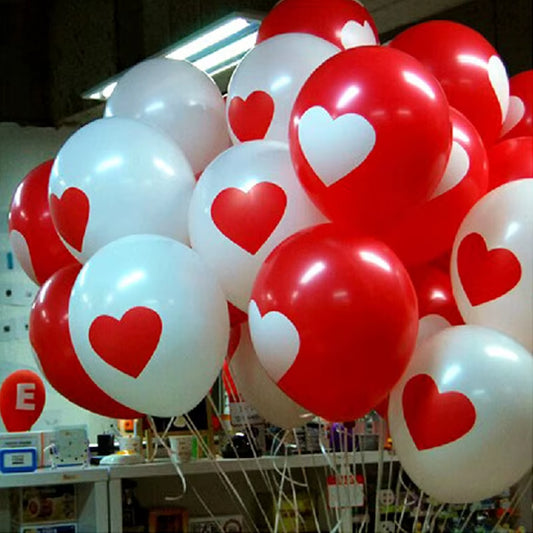 Globos de Corazones 20Pcs