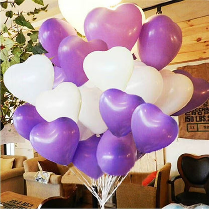 Globos de Corazones 20Pcs