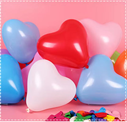 Globos de Corazones 20Pcs
