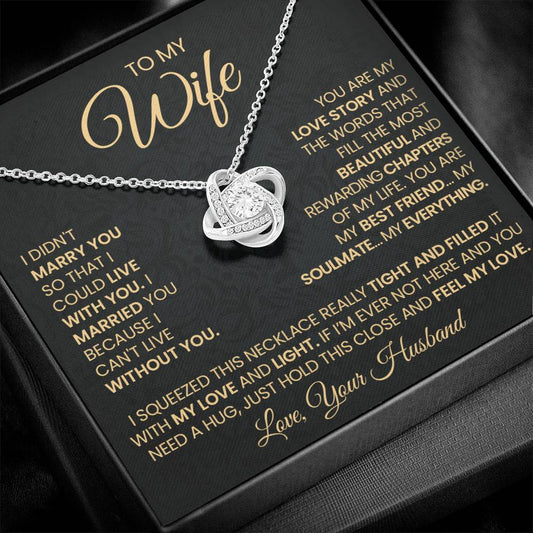Collar Dorado de Amor "Tú Eres Mi Historia de Amor"