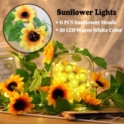 20 LED Luces Girasol