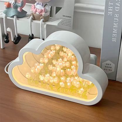 Lámpara Nube Tulipanes Infinitos